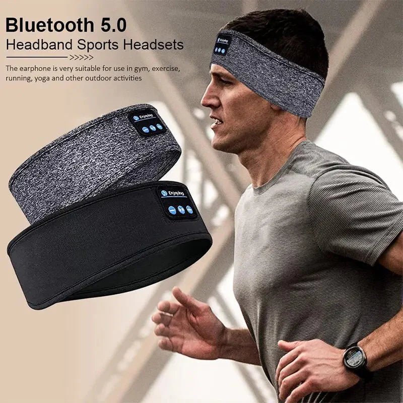 Bluetooth Sleep Headband – Wireless Headphones, Built - In Speakers, Comfortable Fabric, 10 - Hour Battery Life - techshot